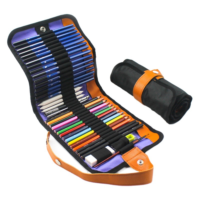 39-piece sketch pencil 16 + water-soluble color pencil 12 designer gifts