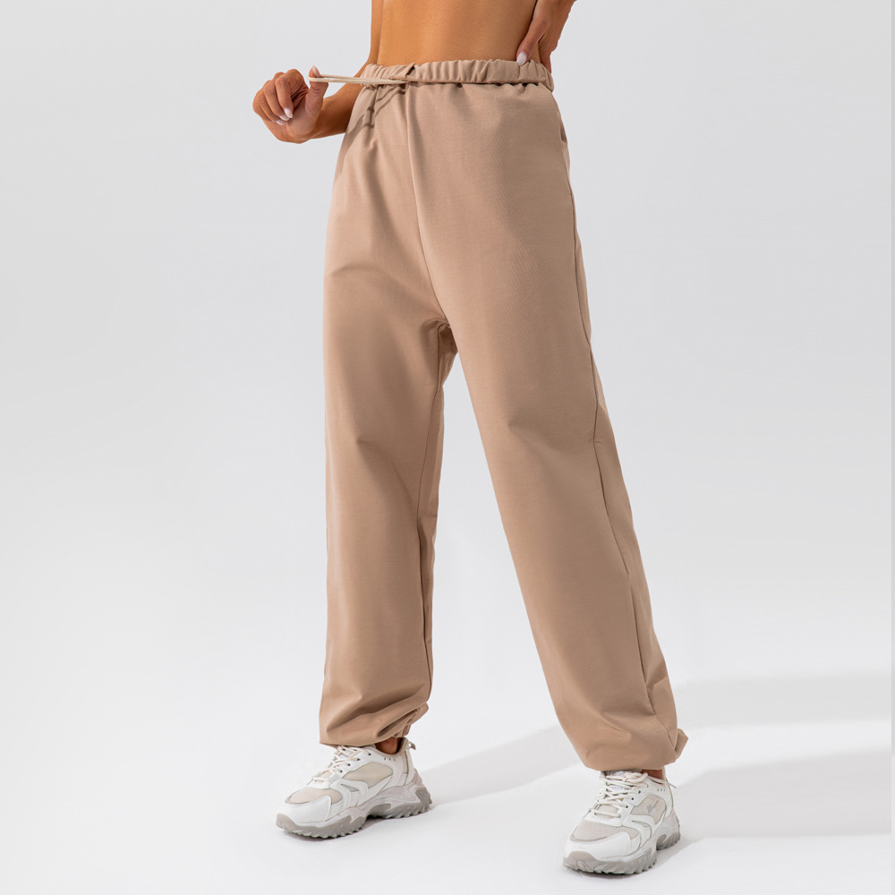 Picture of Loose-Fitting Sports Sweatpants for Women, Suitable for Outdoor Dance, Casual Wear, Commuting, Versatile Straight-Leg Slim-Fit Trendy Sports Pants