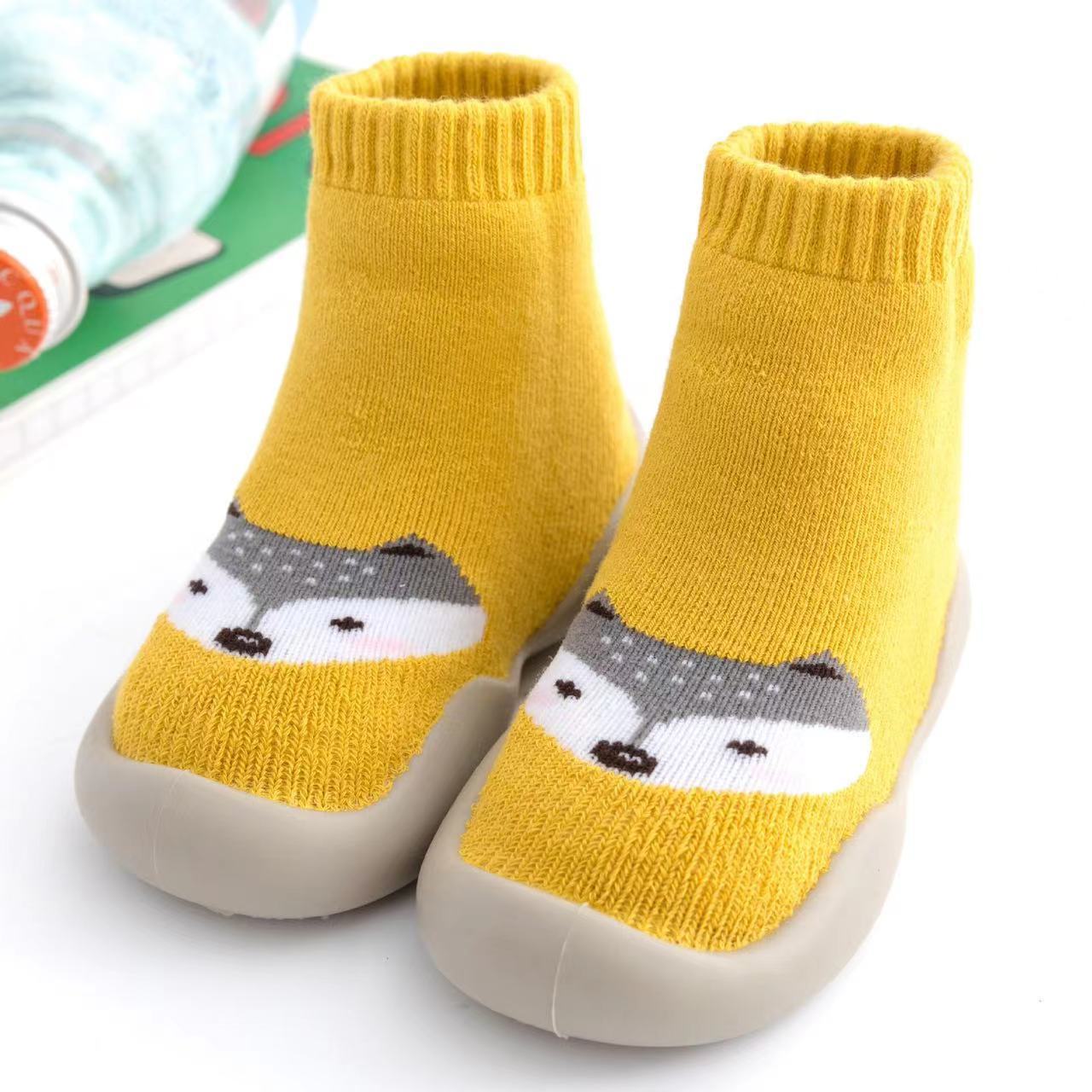 Picture of Baby Toddler Shoes Soft Sole Non-slip Spring Autumn and Winter Baby Socks Shoes Indoor Walking Early Education Breathable Shoes for Infants