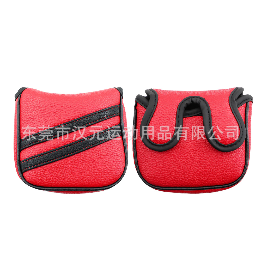 Picture of Factory direct cross-border e-commerce golf club cover pu club cover ball head protective cover push rod cap cover