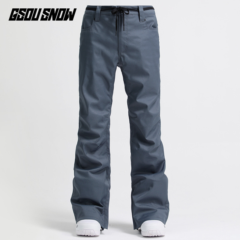 Picture of Gsousnow Ski Pants for Women, Single Board and Double Board Thin Version, Warm and Waterproof Snow Suit, Snow Pants, Snow Country Equipment, Snow Pants for Men