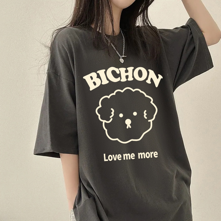 Factory short sleeve t-shirt women's wholesale mm letter printing plus fat extra large size Korean tide version Japan Southeast Asia pure cotton