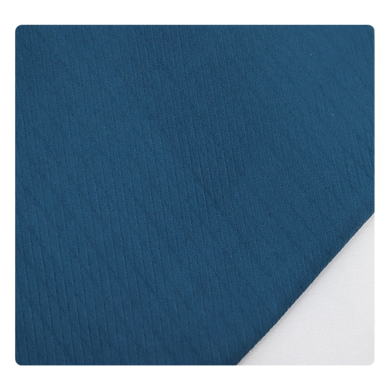Linen-Cotton Jacquard Twill with Three-Dimensional Texture, Plain High-Density Popular Versatile Fabric for Jackets, Pants, and Clothing with Light and Shadow Effects