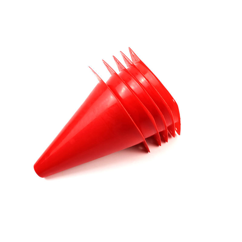 Picture of Sign Bucket Football Training Equipment Obstacle Sign Dish Children 18cm Ice Cream Tube Sign Cone Road Cone