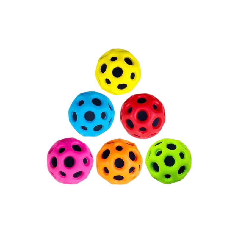 Picture of Manufacturer Moon Stone High Elastic Elastic Ball Jumping Ball Kidsren's Exercise Reaction Force Educational Pu Material Boy Toy