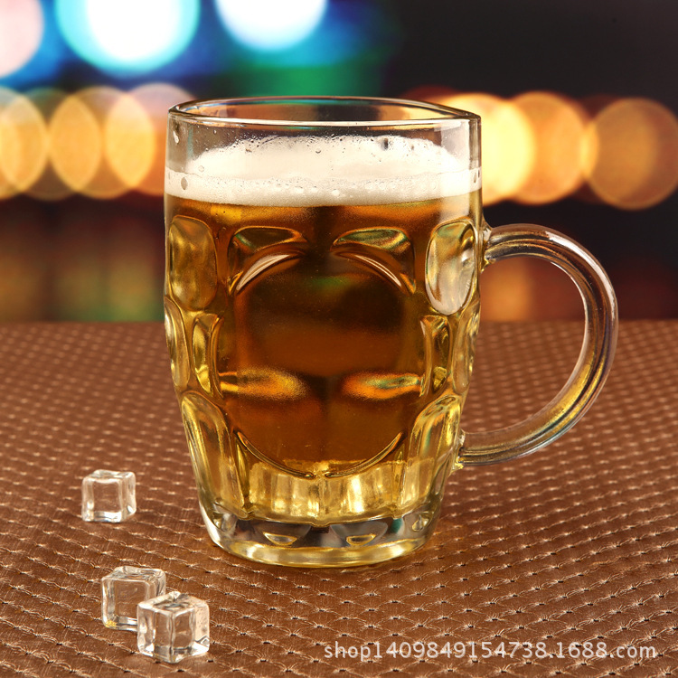 Picture of Thickened lead-free glass ZB01-300 pineapple beer cup draft beer cup KTV hotel special advertising gift cup