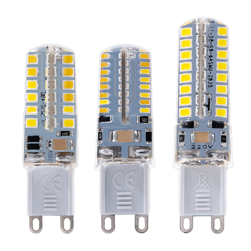 Picture of Ledg9 Lamp Bead Pin High Voltage Ac220V Crystal Lamp Plug Super Bright G9 Light Source Mirror Energy-Saving Corn Lamp Bead