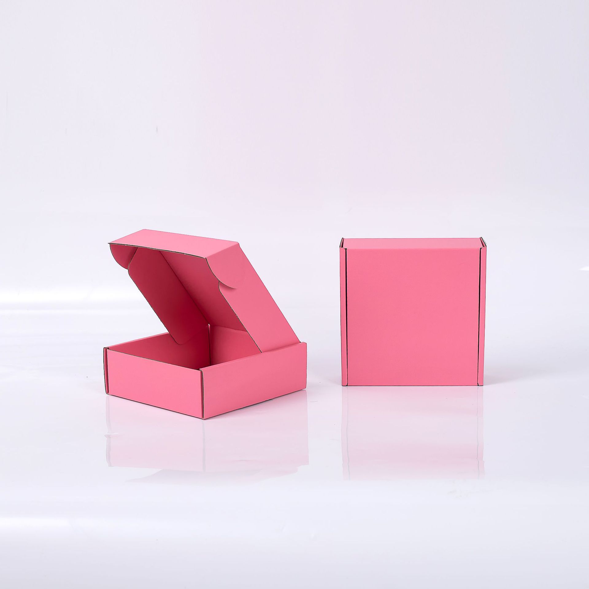 Picture of Sundate Hard Color Airplane Box Ready-Made Jewelry Box Wearable Square Jewelry Box Gift Box Express Packaging Box