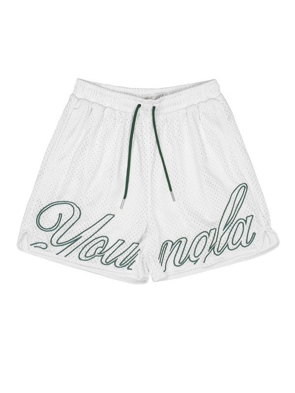 Shorts Men's Sports Mesh Quick-drying Trendy Brand Boxing Leg Training Hole Cloth Muscle Fitness Basketball Trendy Brand Pants