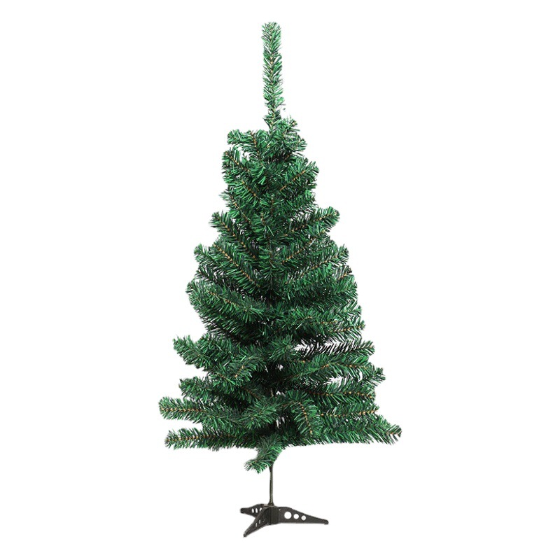 60cm50T Green PVC Bare Tree Plastic Feet Christmas Tree Desktop Decoration Home Scene Layout Dress