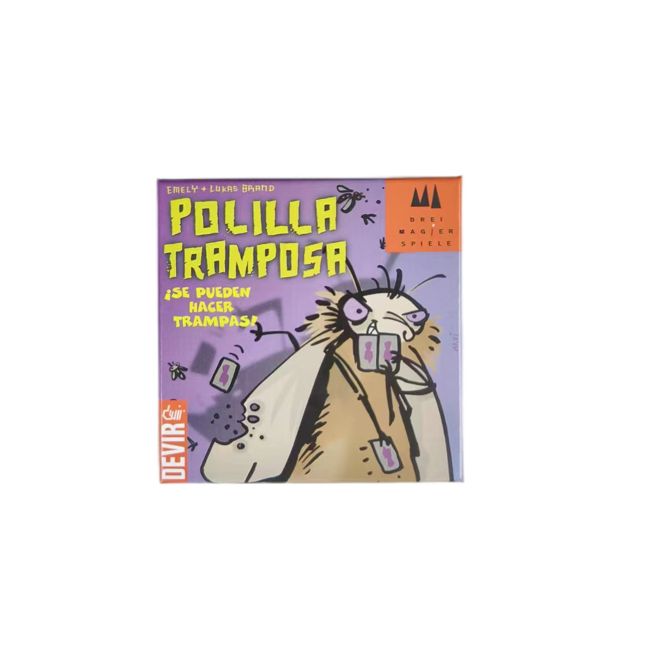 Picture of Polilla Tramposa Spanish Cheating Moth Series German Cockroach Adult and Kidsren Casual Party Game