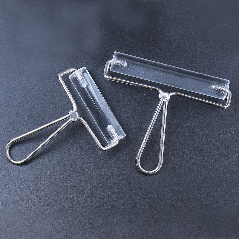 Cross-border Transparent Acrylic Roller Brush Art Supplies Painting Auxiliary Tools Diamond Painting Flat Roller
