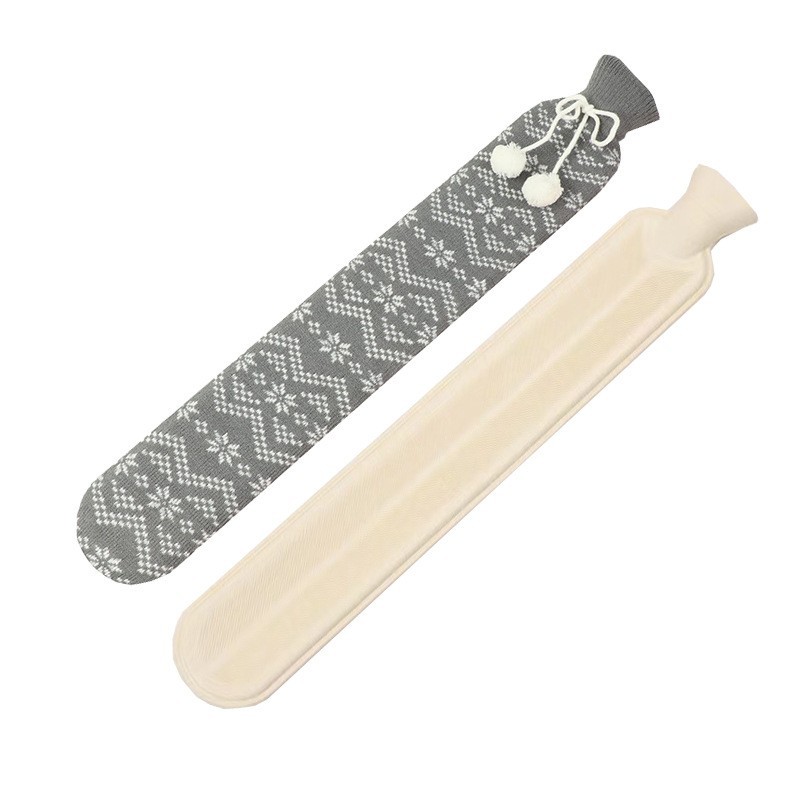 Picture of Belt hot compress warm hand water bag warm shoulder neck plush rubber hot water bag Flushing strip warm hand treasure spot wholesale