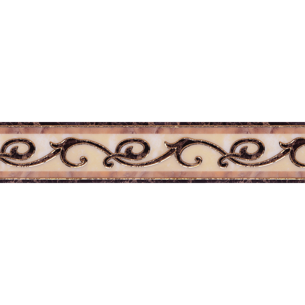 Picture of Bathroom Waistline Stickers Self-Adhesive Waterproof Living Room Bedroom Kitchen Skirting Tile Stickers Pvc Wallpaper Decorative Wall Stickers
