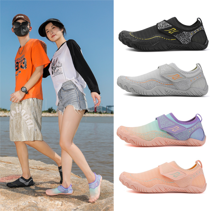 2025 New Outdoor Anti-Cut River Tracing Shoes for Men and Women, Beach Shoes, Quick-Drying Wading Shoes, Non-Slip Swimming Shoes, Women's Fishing Shoes