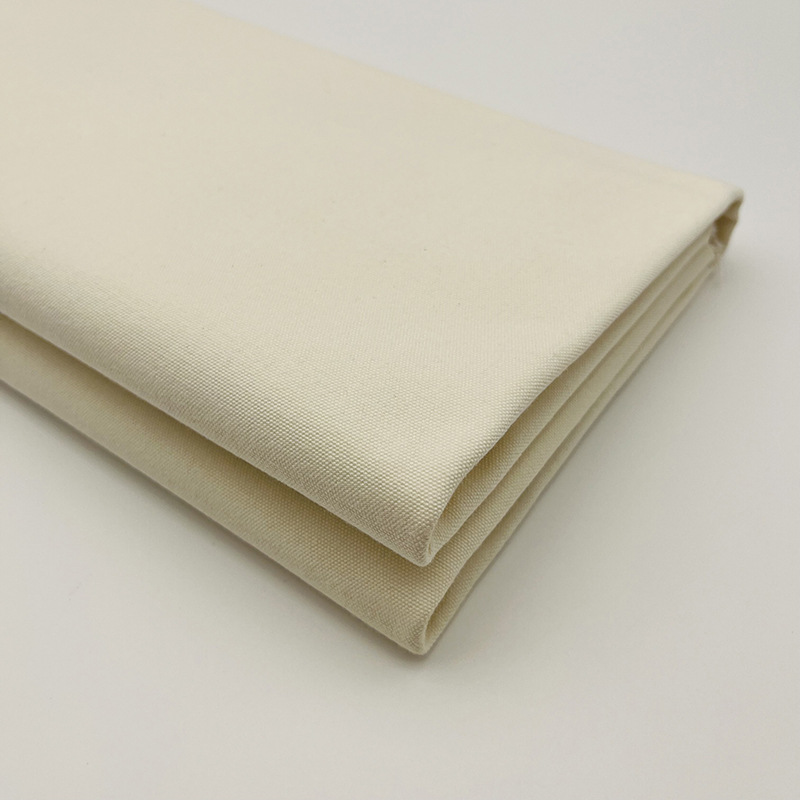 Picture of Selling 395g Polyester-Cotton Canvas 6A 8A 12A Natural Color Raw Fabric for Shoes, Hats, Bags, Cotton Fabric Blended Raw Fabric