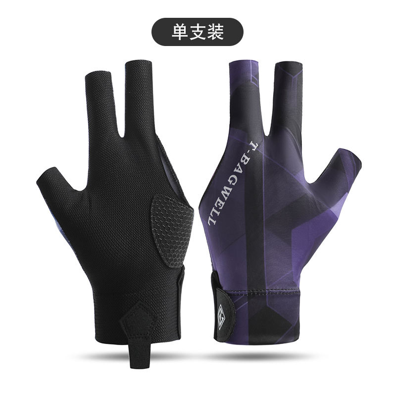 Picture of Billiards Gloves Three Finger Professional High-end Non-slip Thin Breathable Snooker Billiards Gloves Finger Billiards Gloves A3