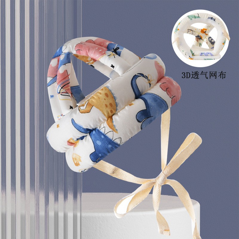 Picture of Baby Helmet Baby's Head Protection Anti-drop Hat Safety Helmet Headgear Children's Anti-collision Head Artifact Children's Toddler Anti-collision Hat