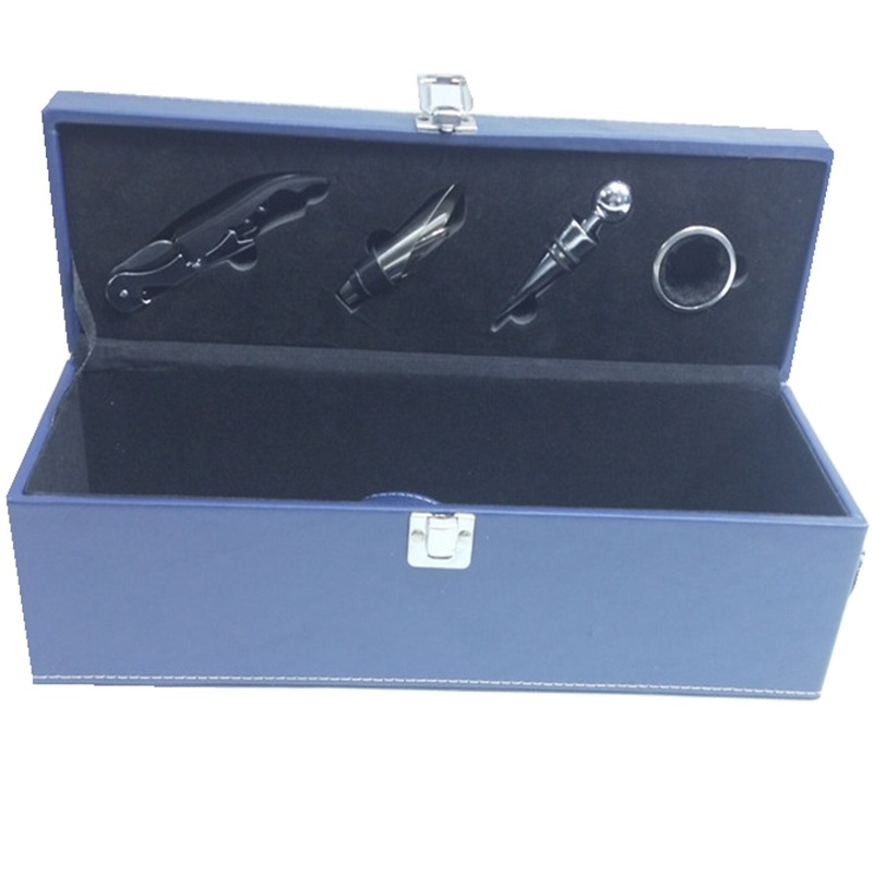Picture of In-Stock Wine Packaging Box, Red Wine Box, Gift Box, Single Red Wine Box, Leather Box, Imported Red Wine Box, Single Piece