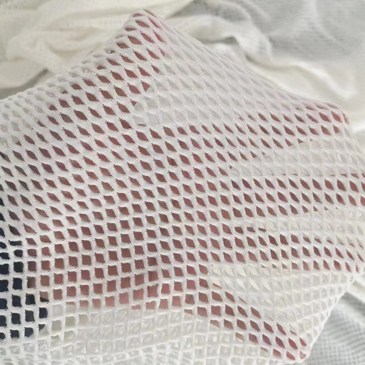Cotton Spandex products mesh clothing fabric elastic and soft without deformation