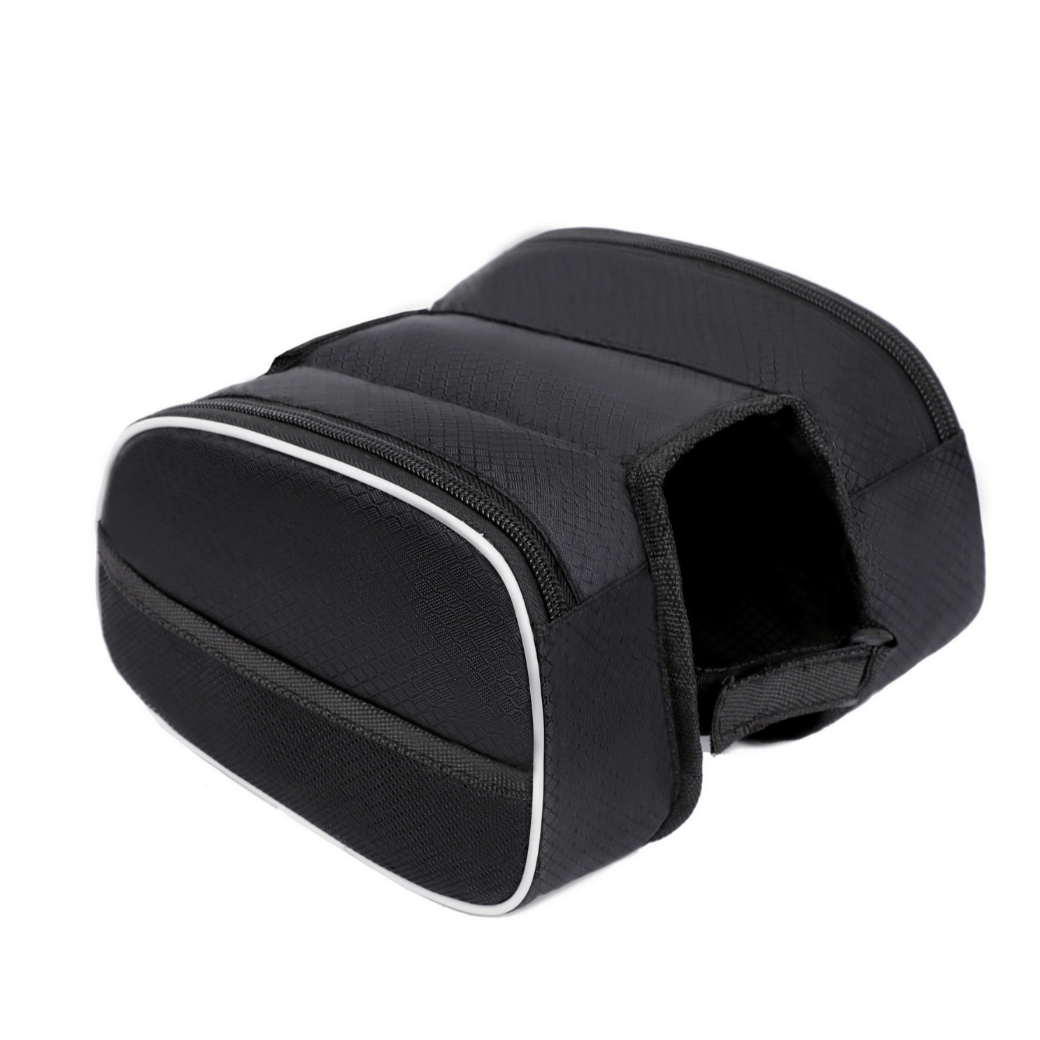 Mountain bike zipper beam bag frame bag bicycle riding equipment bag bicycle saddle bag double side bag upper tube bag