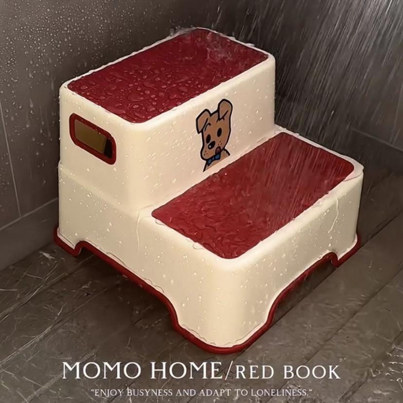 Picture of Step footrest, children's hand washing, anti-slip, plateau, field mat, footstool, small stool, washbasin, toilet stepping stool