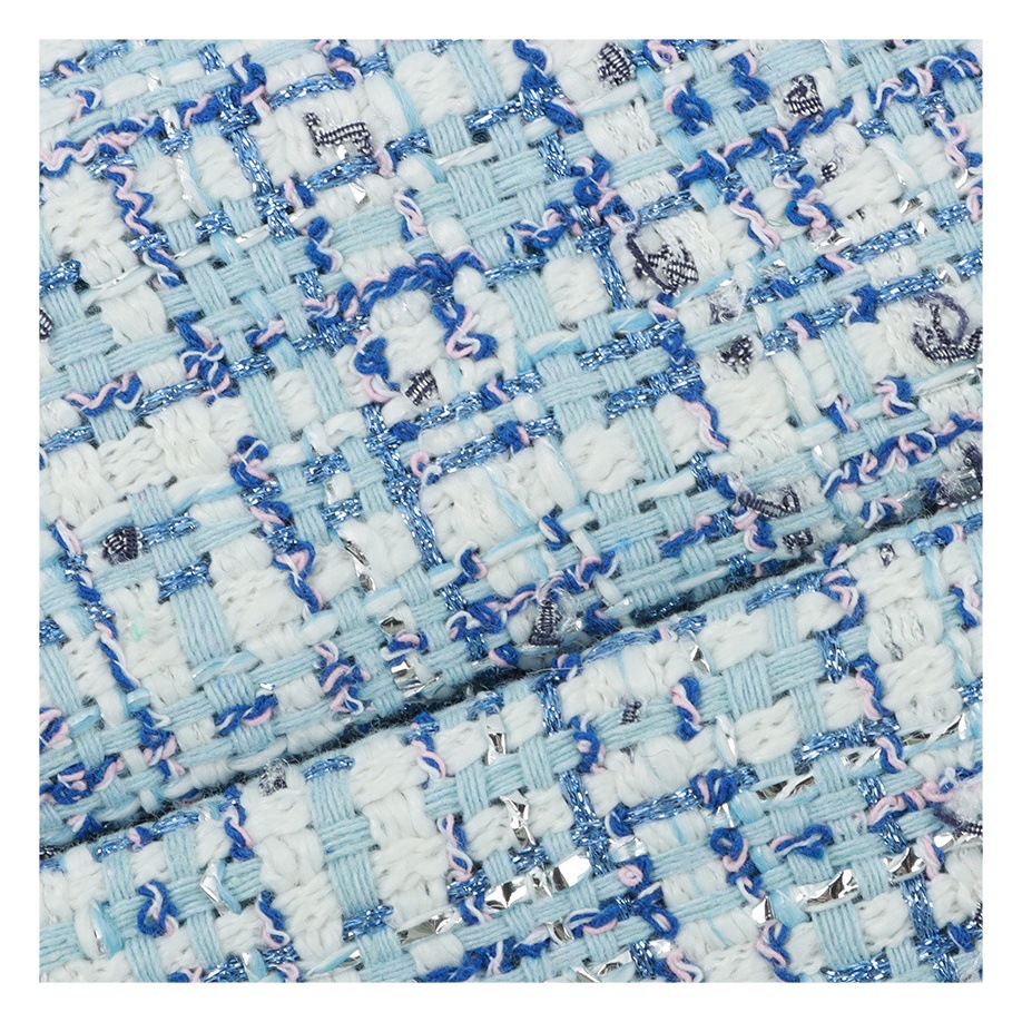 Internet Celebrity Spot Woven Woolen Small Fragrant Fabric Woolen Autumn and Winter Woolen Material Outwear Top Suit Fabric