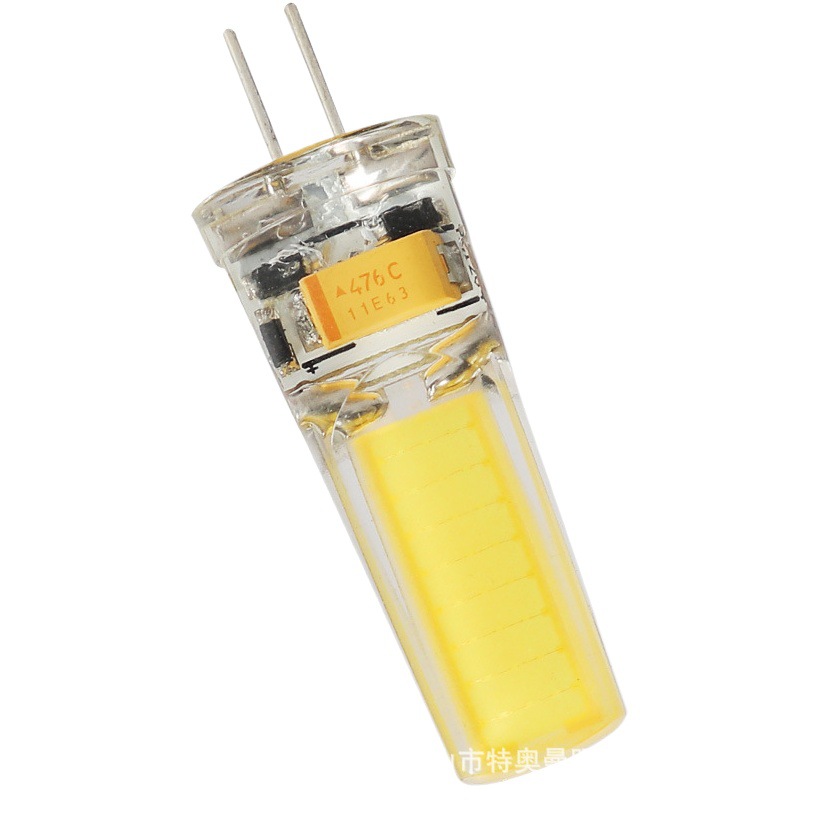 G4 Lamp Bead Led Pin Corn 12V Crystal Lamp Plug 220V Pin G9 Light Source Two-Pin Energy-Saving Small Light Bulb