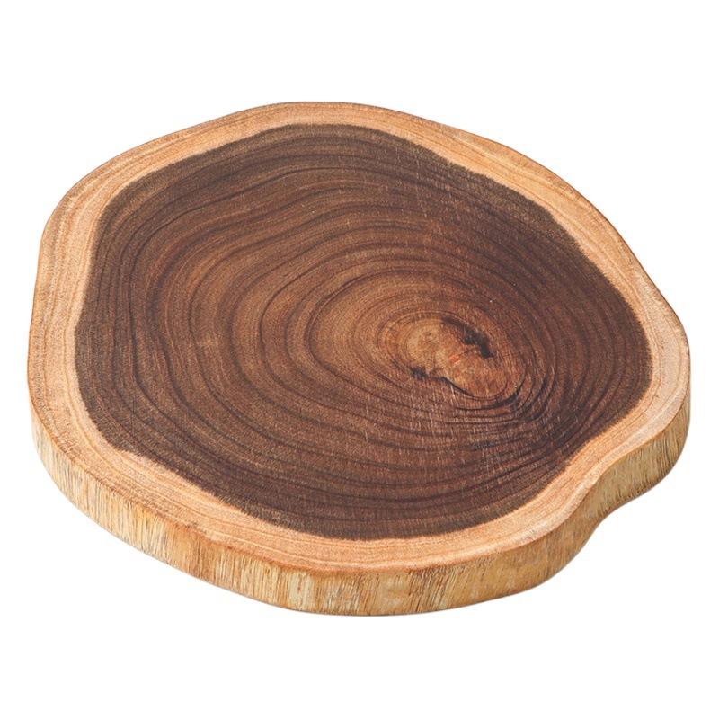 Picture of Creative Simple Solid Wood Cutting Board Natural Acacia Cutting Board Cutting Board Cutting Board Fruit Cutting Board Original Cutting Board