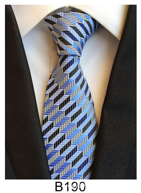 Picture of Tie Men's Casual Formal Wear Professional Business Men's Tie Polyester Silk Hand-Tied Tie Source Manufacturer Batch