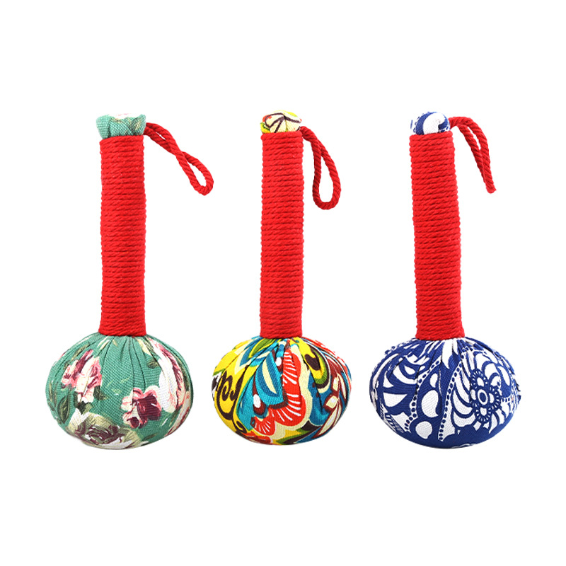 Picture of Souvenir Mugwort Hammer Cervical Spine Health Meridian Moxibustion Health Hammer Mugwort Waist Acupoint Massage Handheld Mugwort Hammer
