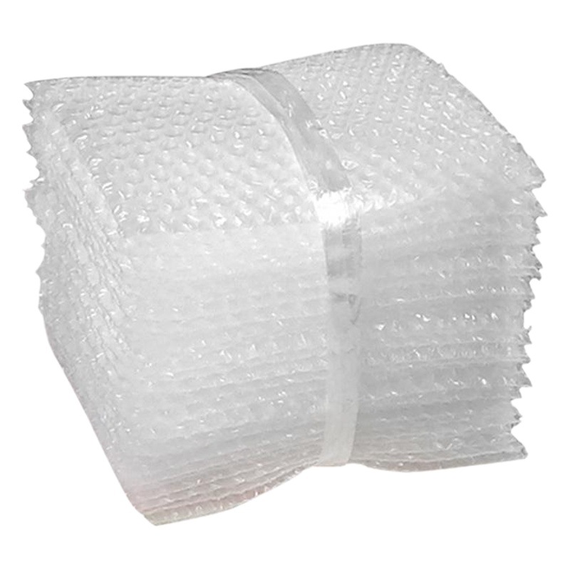 New material thickened transparent bubble bag shockproof foam bag white bubble packaging bag bubble film bag formulation wholesale