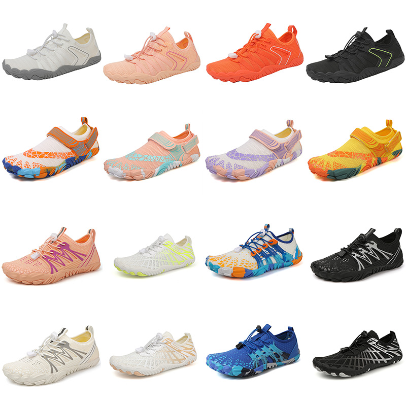 New men's and women's sneaker anti-slip wear-resistant breathable soft bottom beach wading shoes indoor sneaker wholesale