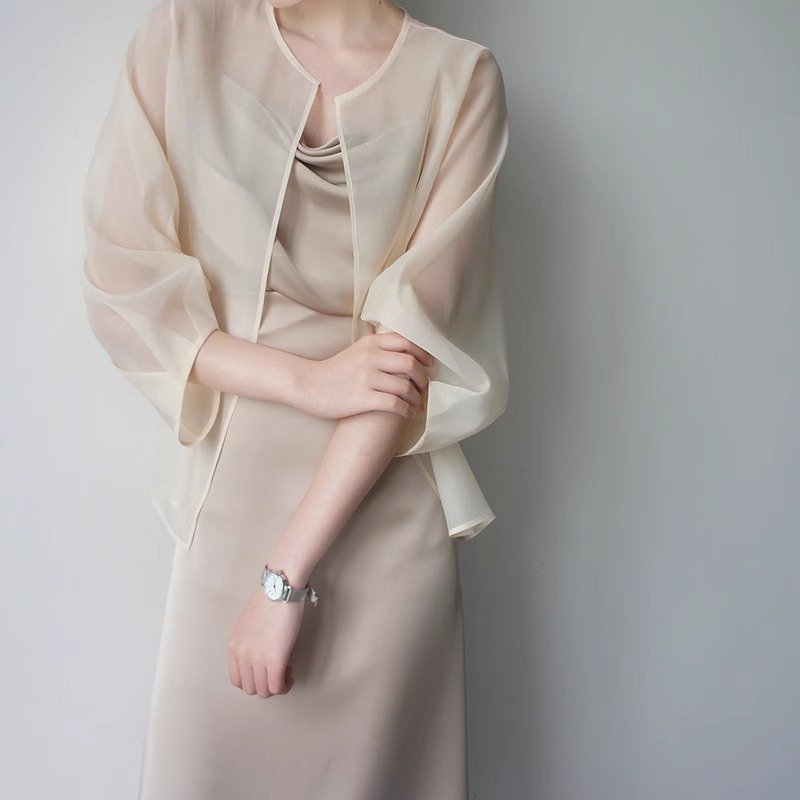 Foreign-style Sun Protection Cardigan Top Women's Summer New Outer Shawl Air Conditioning Blouse