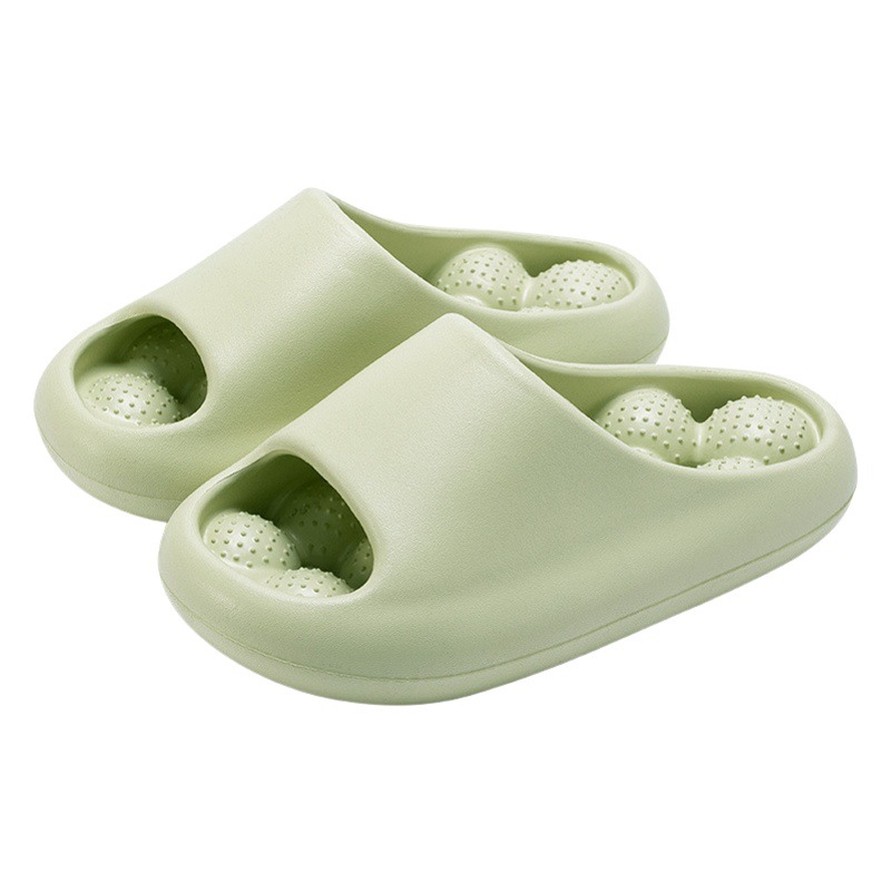 Bathroom Slippers for Women Summer Indoor Home 2025 New Home Thick-Soled Bath Non-Slip Slippers for Men Summer
