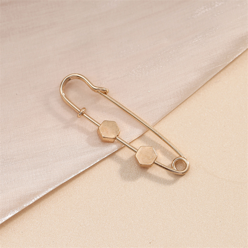 Picture of Tight Waist Pin Skirt Trouser Waist Change Small Adjustable Buckle Trouser Leg Change Short Fixed Artifact Clothes Anti-Light Brooch Accessories