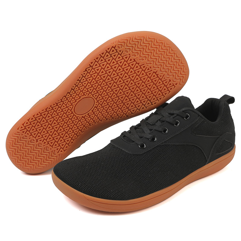 Picture of Foreign trade new wide head barefoot shoes simple casual sneaker men's and women's non-slip soft bottom wide last shoes factory outlet
