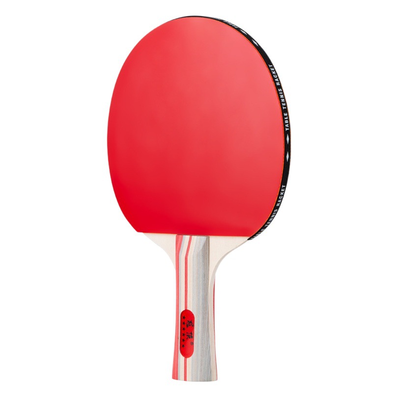 Table tennis racket double racket primary and secondary school students Children adult training competition beginner direct shot horizontal shot Factory Direct Sales