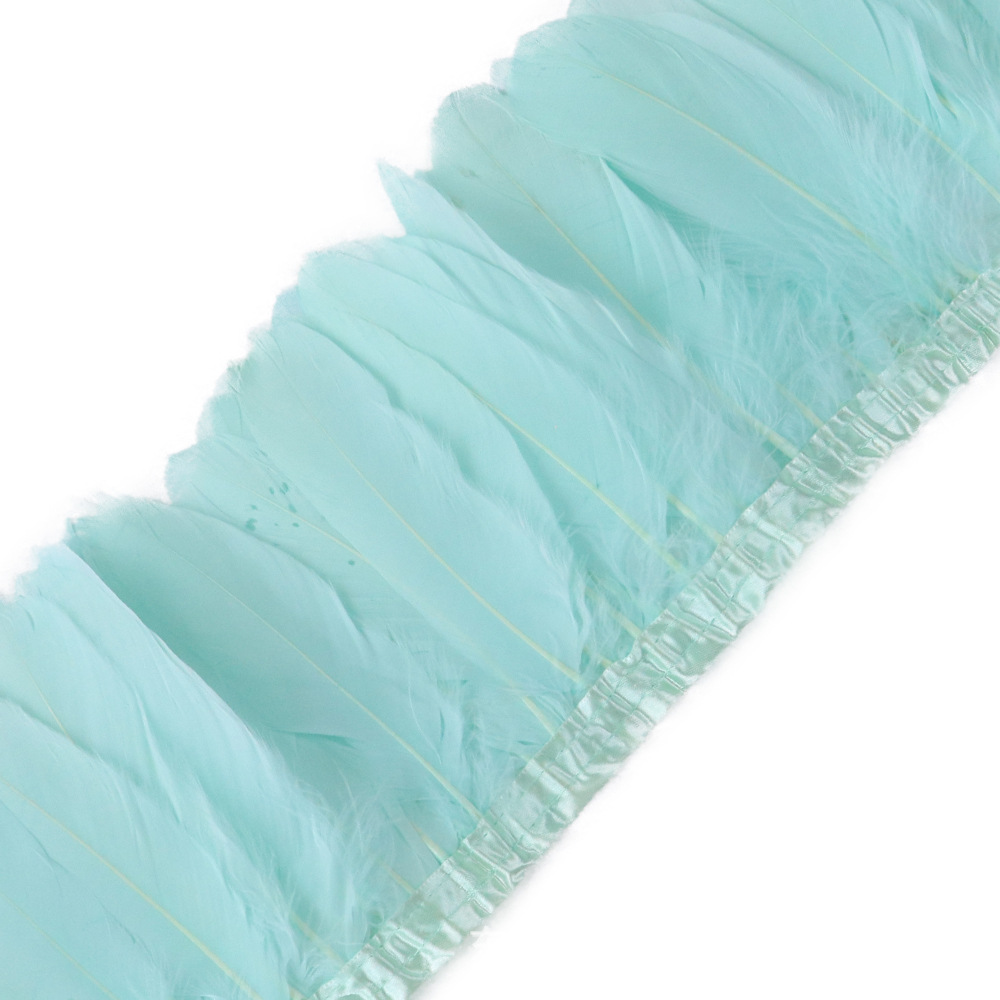 Picture of Goose feather large floating cloth belt/edge DIY handicraft accessories stage performance clothing accessories manufacturers in stock sales