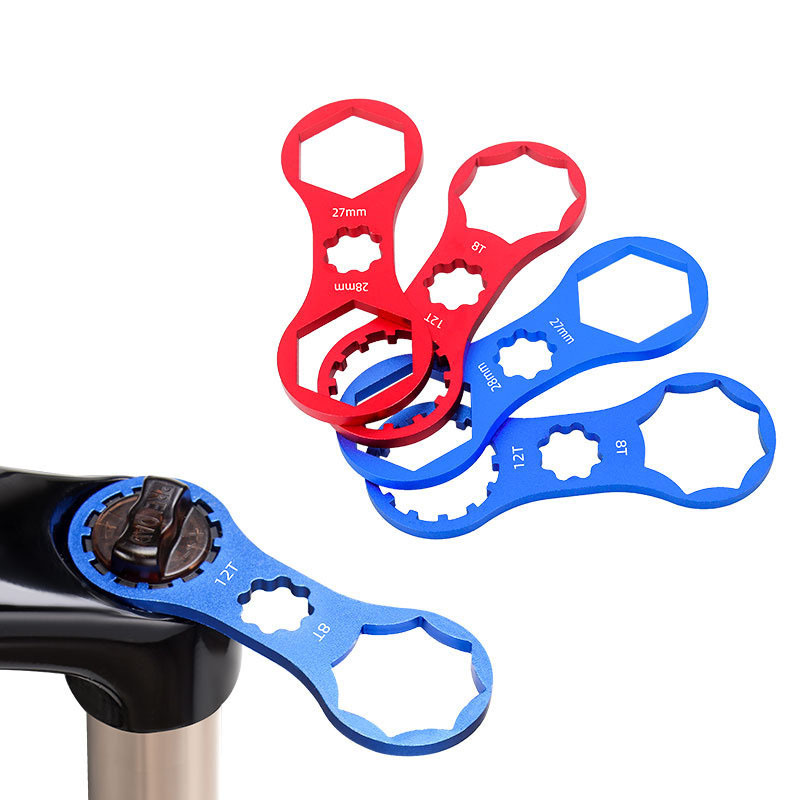 Mountain bike removal tool front fork shoulder cover wrench three extension XCM/XCR/XCT/RST air pressure shock absorber