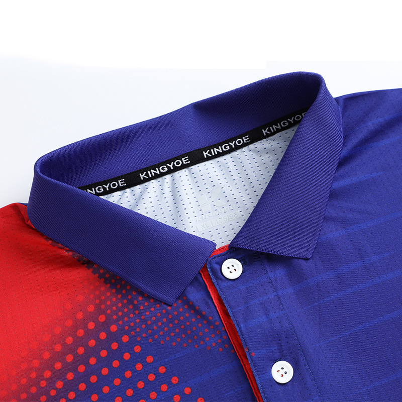 Yushantang Badminton Suit Team Competition Suit for Men and Women Couple Summer Sports and Leisure Table Tennis Suit Printing