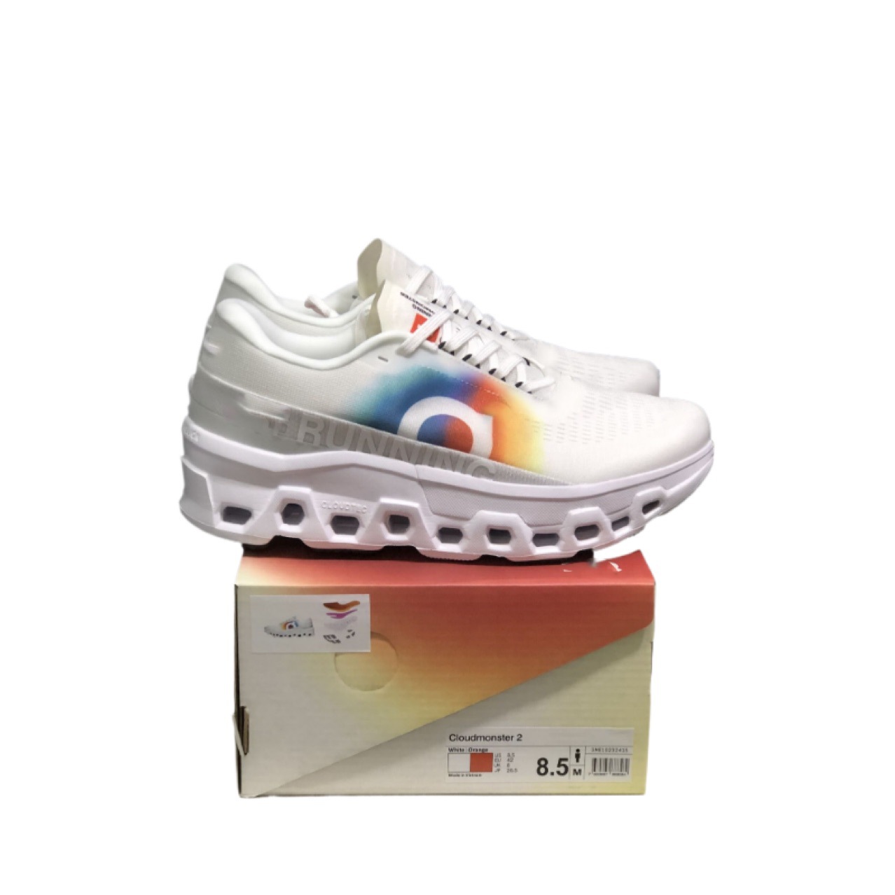 On Cloudmonster 2 Comfortable Cushioning Running Shoes for Men and Women, Sports Shoes, Casual Shoes with Enhanced Cushioning