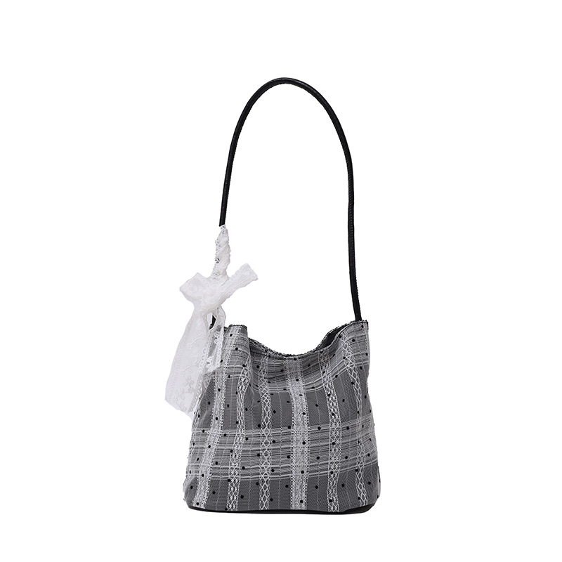 Picture of South Korea Niche Underarm Bag Women's 2024 New Fashionable Fashionable Portable Granny Bag Shoulder Delicate Small Bag