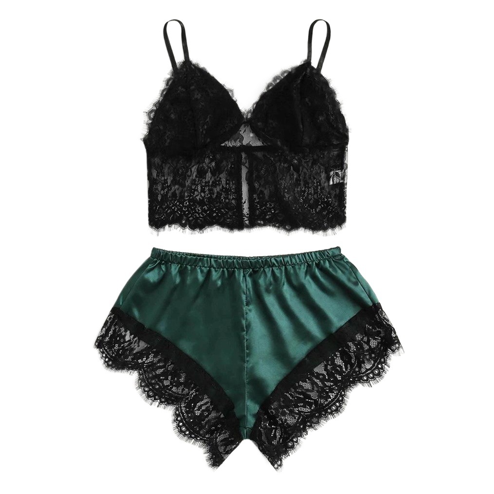 Amazon Explosions Pajamas Silk Home Wear Underwear Nightdress ebay European and American Manufacturers