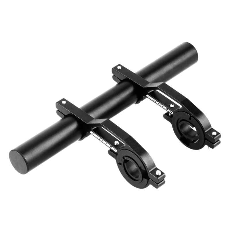 Mountain bike riding extension bracket code table headlight handlebar extension aluminum alloy lamp rack