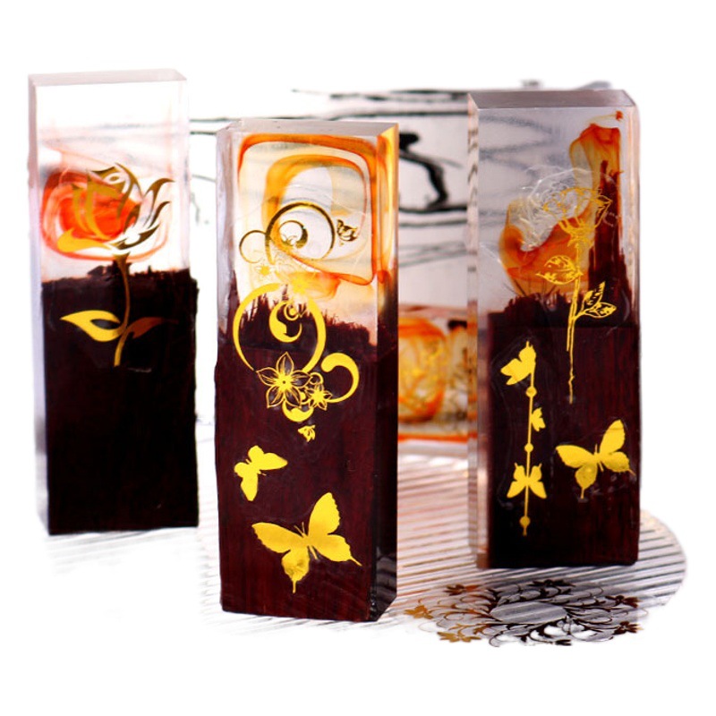 Triumphant diy glue drop jewelry laser sticker glue drop mold handmade finished material