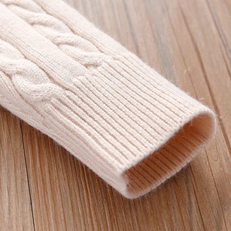 Picture of Girls' Dress Autumn and Winter New Long-sleeved Sweater Knitted Dress Lace Academy Style Children's Skirt Autumn Dress