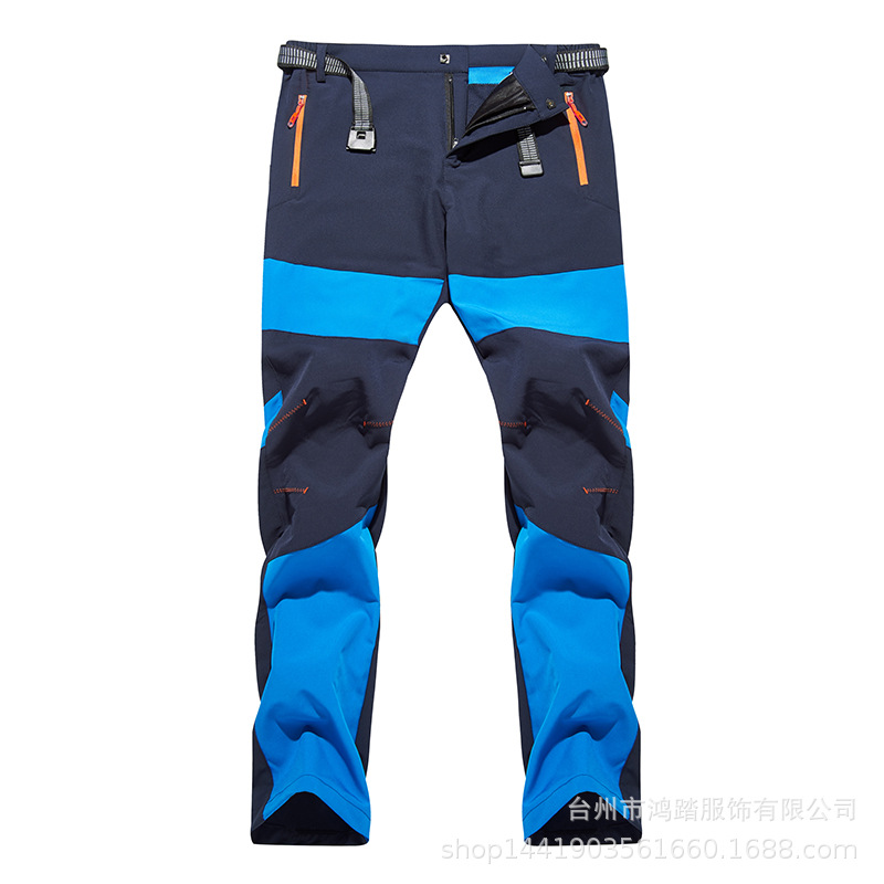 Picture of New Quick-drying Pants Men's Summer Outdoor Sports Spring and Autumn Thin Rush Pants Elastic Breathable Loose Large Size Mountaineering Pants