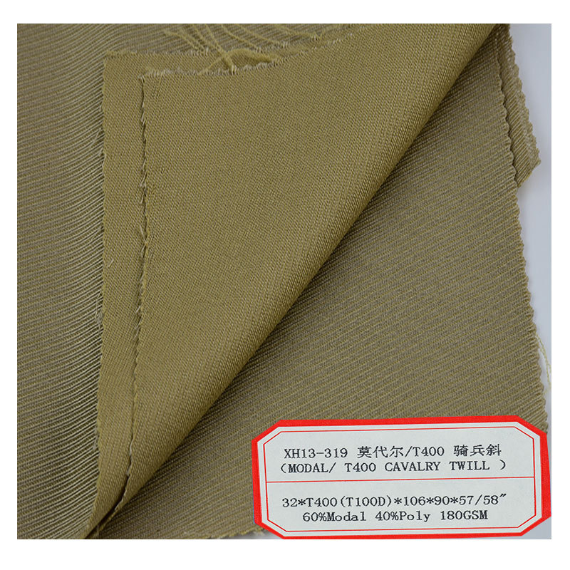 Factory wholesale modal cavalry oblique fabric soft and comfortable shirt fabric casual pants dress fabric