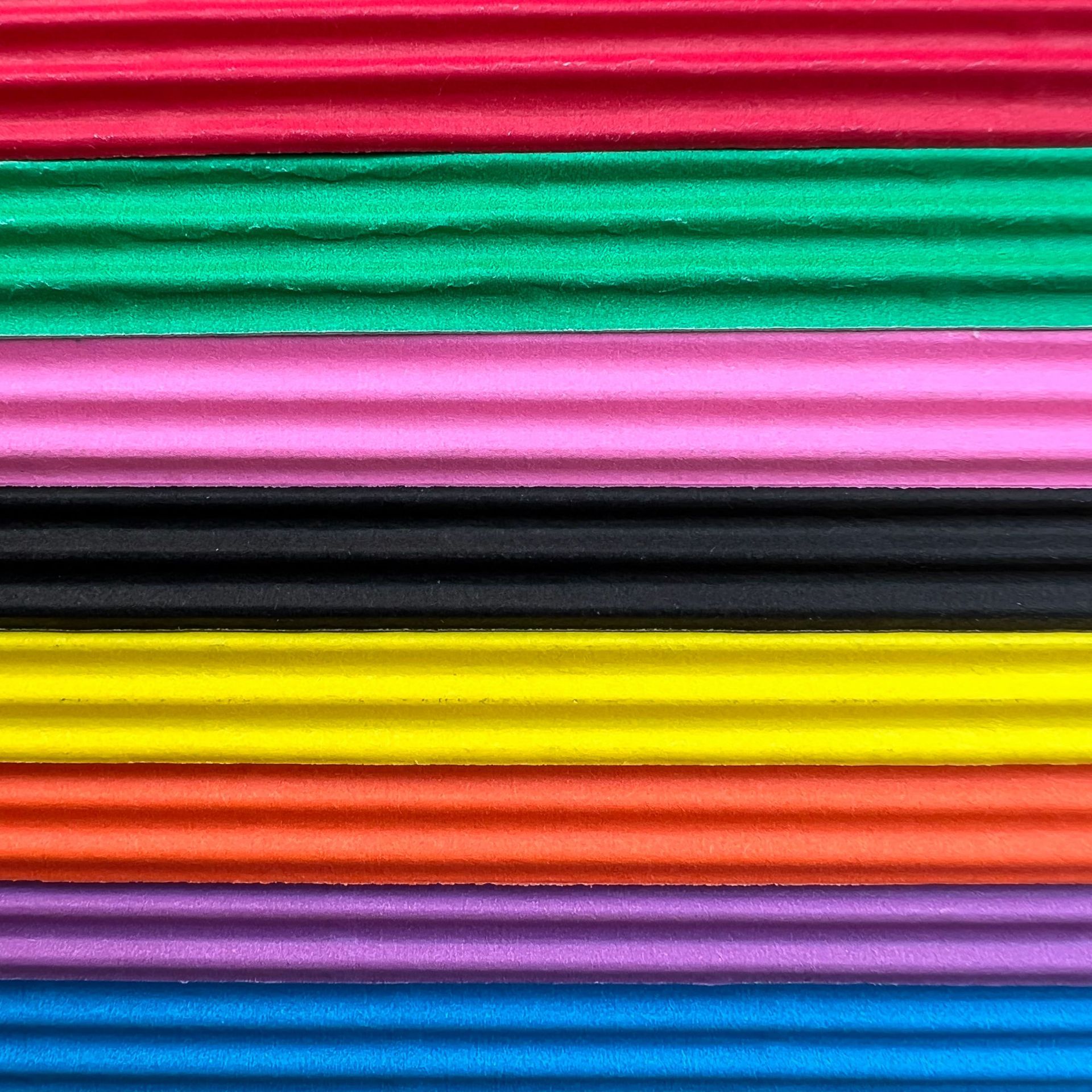 Picture of Color Corrugated Paper 5070 Children's DIY Handmade Origami Paper Cut Wrapping Flower Material Paper A4 Wave Wrapping Paper